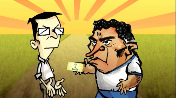 CÓMICS: Ruta final de Honduras a Brasil
