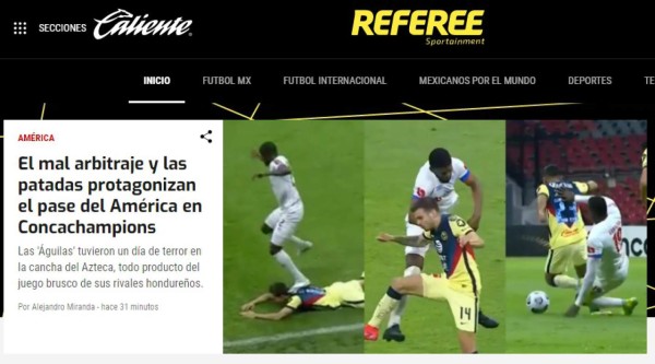 Lo que dice la prensa mexicana sobre el Olimpia: 'Cerca del aztecazo y un equipo sucio'