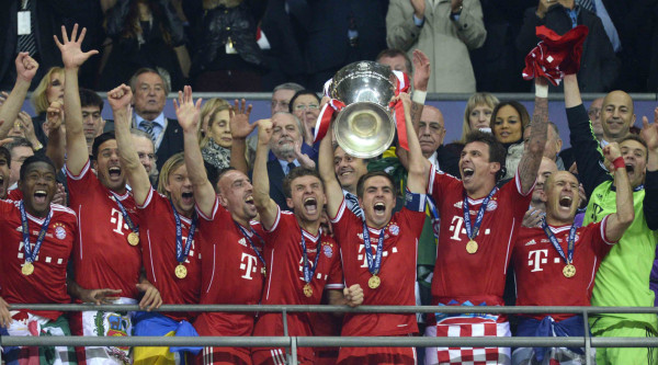 Bayern Munich campeón de la Champions League.