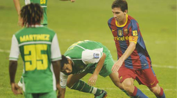 Barcelona aplastó al Beijing Guoan