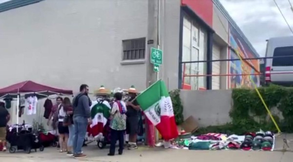 Así se vive el ambiente previo al Honduras-Costa Rica en Denver: Familia de jugador de la H presente