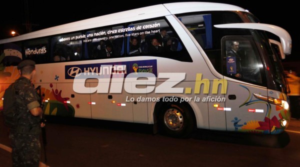 La Selección de Honduras ya está en Brasil