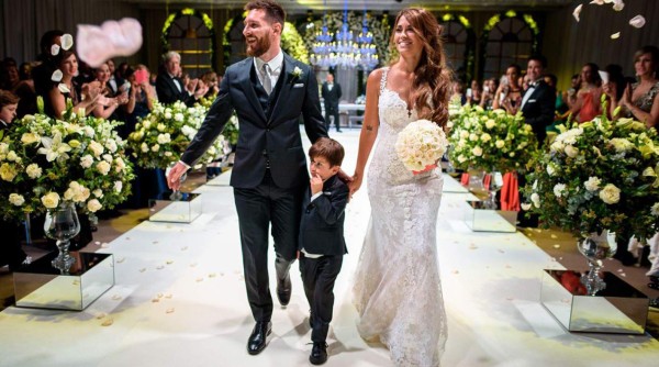 Las fotos más íntimas de la boda de Leo Messi y Antonella Roccuzzo