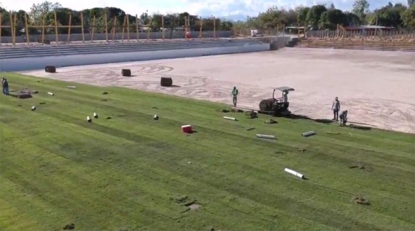 ¡Pequeño y cómodo! Así es el bonito estadio que construye el Club Universitario de Panamá