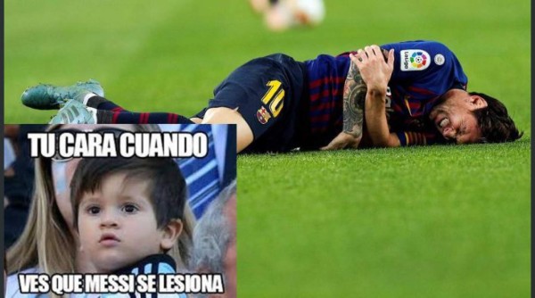 ¡No perdonan! Los memes tras la lesión de Messi; Vidal también es atacado