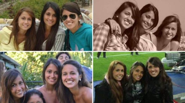 Conocé a las hermanas de Antonella Roccuzzo, esposa de Lío Messi