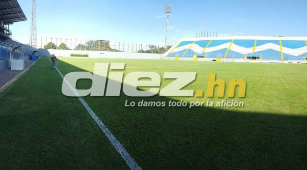 ¡A marcha forzada; así trabajan para pulir el estadio Morazán para el Honduras vs Costa Rica!