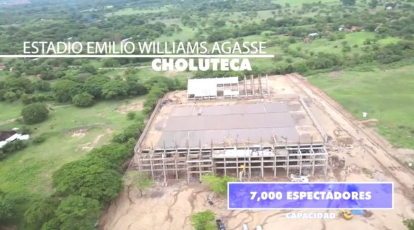 ¡Qué hermoso! Conocé el nuevo estadio de Choluteca en el que Motagua y Olimpia podrían jugar