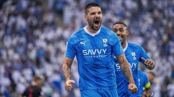 El tanque serbio, Aleksandar Mitrovic es el máximo goleador de la Liga de Arabia Saudita con 12 goles.