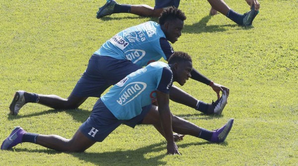 Imágenes: El entreno matutino de Honduras del domingo en el estadio Olímpico