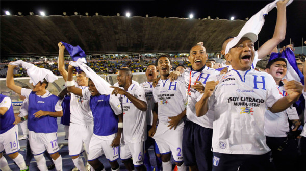 Honduras y su celebración de Mundial en Kingston
