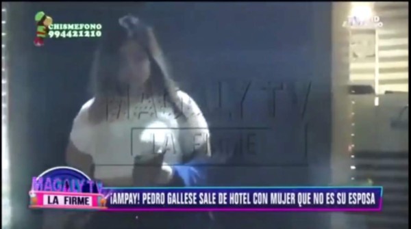 Pedro Gallesse, portero de Perú, le pide perdón a su esposa en vivo por infidelidad