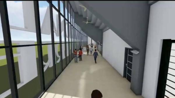 Imágenes del proyecto que presentará Condepor, un centro comercial en el estadio Nacional.