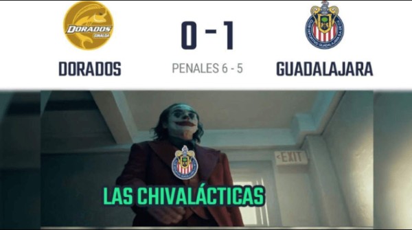 Los memes liquidan a las Chivas 'galácticas' por quedar fuera de la Copa MX ante Dorados