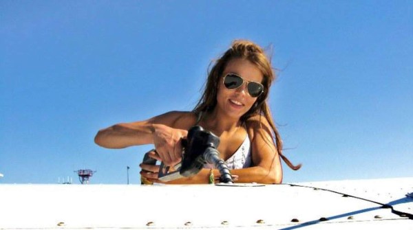 ¡Impresionante! Observe las fotos de la piloto más hermosa del mundo
