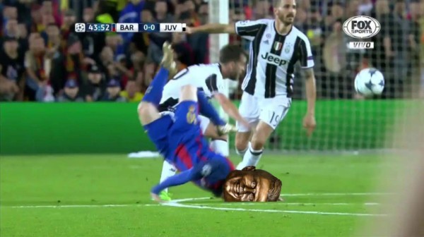 ¡No paran las burlas a Messi! Los mejores memes de su caída ante la Juventus