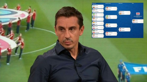 El ex defensa del Manchester United que acertó casí todos los cruces del Mundial