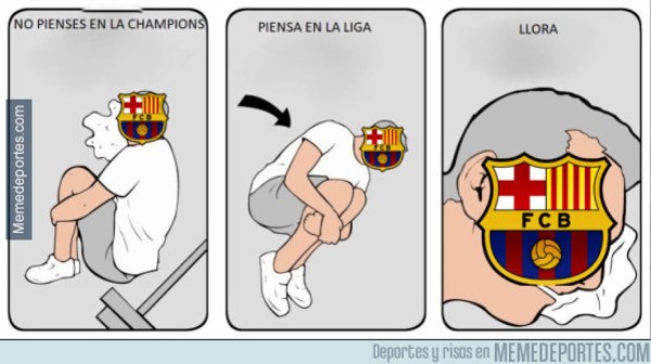 ¡Imperdibles! Terribles memes contra el Barcelona y Madrid previo al final de la Liga española