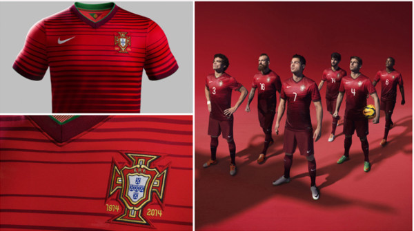 Portugal presenta uniforme para el mundial de Brasil