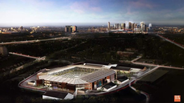 ¡Lujoso! El lindo y costoso estadio que está construyendo el Nashville de la MLS