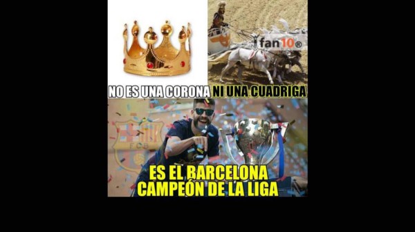 ¡Imperdibles! Los otros memes que no has visto del Barcelona campeón de Liga