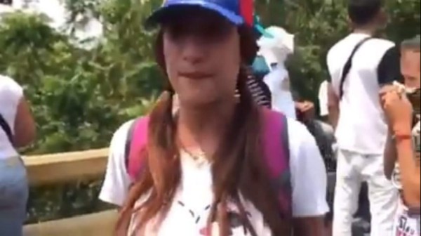 Oriana Gútierrez, la hermosa venezolana que fue agredida en una protesta
