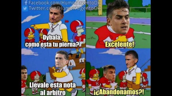 Los divertidos memes tras la caída de Argentina en Bolivia