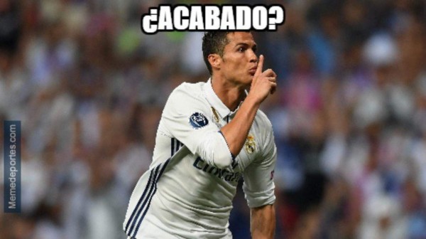 Los memes del triunfo del Madrid ante el Dortmund; CR7 es el protagonista