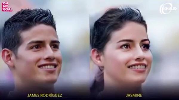 Así se verían las grandes estrellas del fútbol si fuesen mujeres