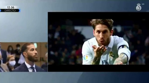 Tristeza y emoción: Con lágrimas incluidas, así fue el homenaje del Real Madrid a Sergio Ramos