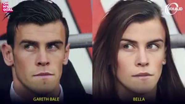 Así se verían las grandes estrellas del fútbol si fuesen mujeres