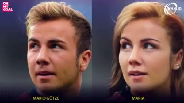 Así se verían las grandes estrellas del fútbol si fuesen mujeres