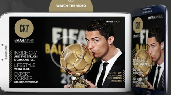 Cristiano Ronaldo lanza su propia revista
