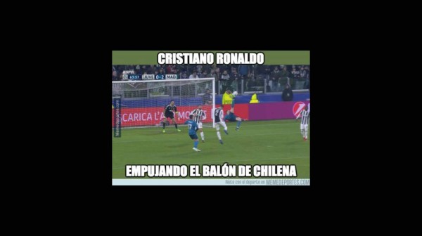 Los divertidos memes que dejó el golazo de chilena de Cristiano Ronaldo