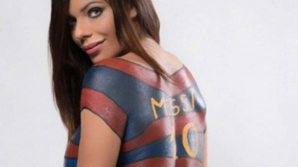 Suzy: La reina del Body Paint deportivo pone su mirada en Rusia 2018