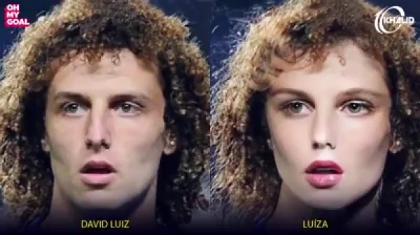 Así se verían las grandes estrellas del fútbol si fuesen mujeres