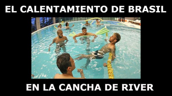 Memes tras la suspensión del clásico Argentina-Brasil