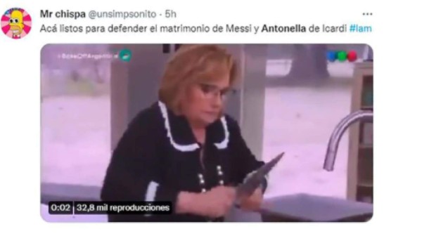 Messi y Antonella, protagonistas: Los nuevos memes que destruyen a China Suárez tras la separación de Wanda e Icardi