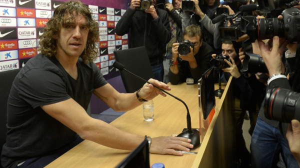 Puyol dejará el Barça al final de temporada