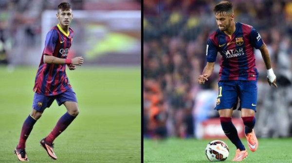 La metamorfosis de Neymar en dos años y medio en Barcelona