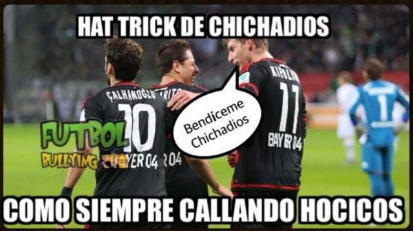 Los mejores memes del Chicharito Hernández luego de su Hat-Trick