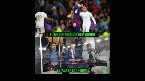 Crueles: Los otros memes que no has visto del gane del Real Madrid ante el Barcelona