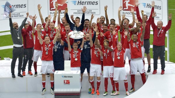 ¡El Bayern Munich celebró su título con victoria en Alemania!
