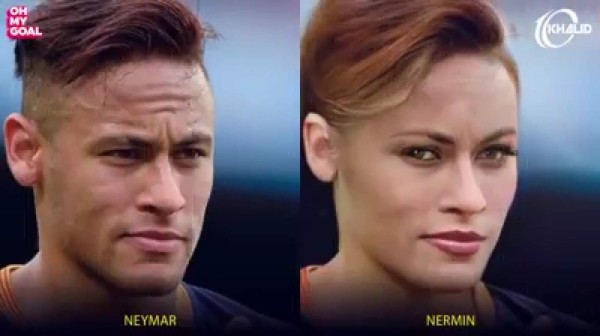 Así se verían las grandes estrellas del fútbol si fuesen mujeres