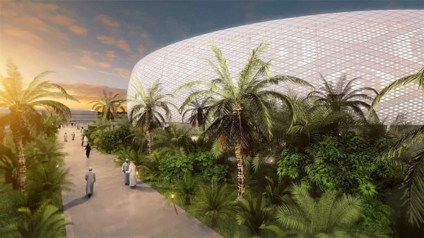 ¡Hermoso! Estadio de Qatar 2022 gana premio por su arquitectura y diseño