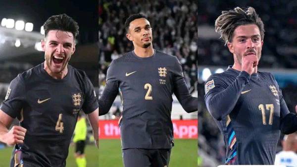 Rice, Alexander Arnold y Grealish anotaron en la victoria de Inglaterra sobre Finlandia.