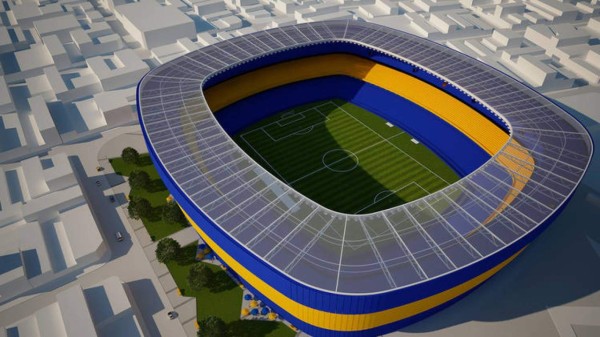 Así sería la nueva Bombonera, estadio del Boca Juniors de Argentina