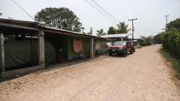 Así es el lugar que vio nacer al futbolista Francisco Martínez en la aldea de Santa Elena.