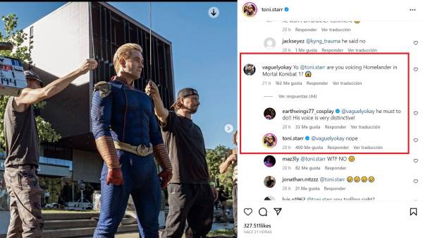Antony Starr, actor de Homelander, confirma lo que muchos temían con respecto a Mortal Kombat 1