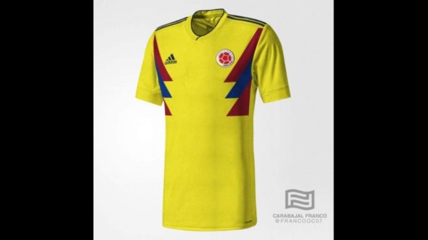 Las camisetas que se han filtrado de selecciones rumbo a Rusia 2018